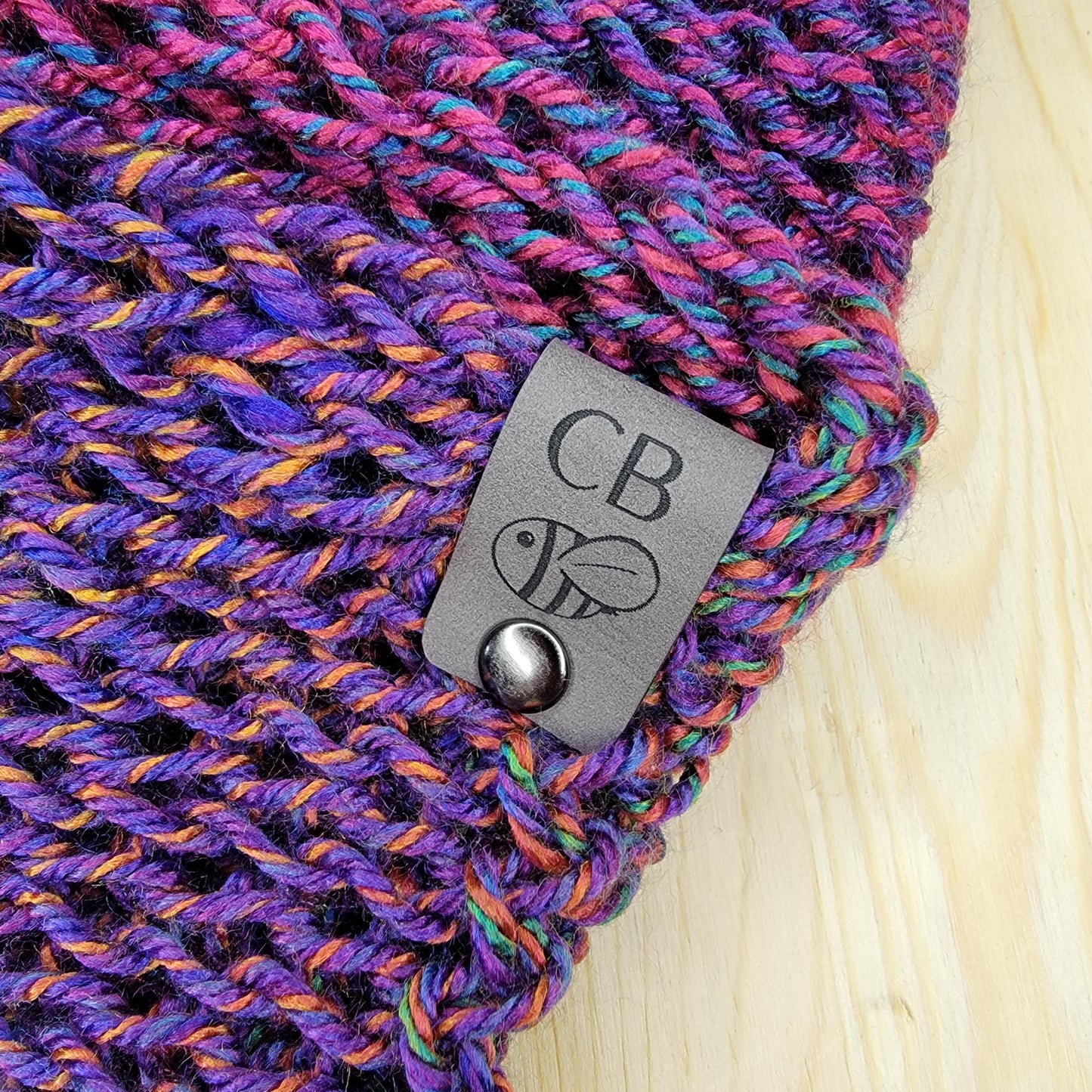 Drop Stitch Infinity Scarf