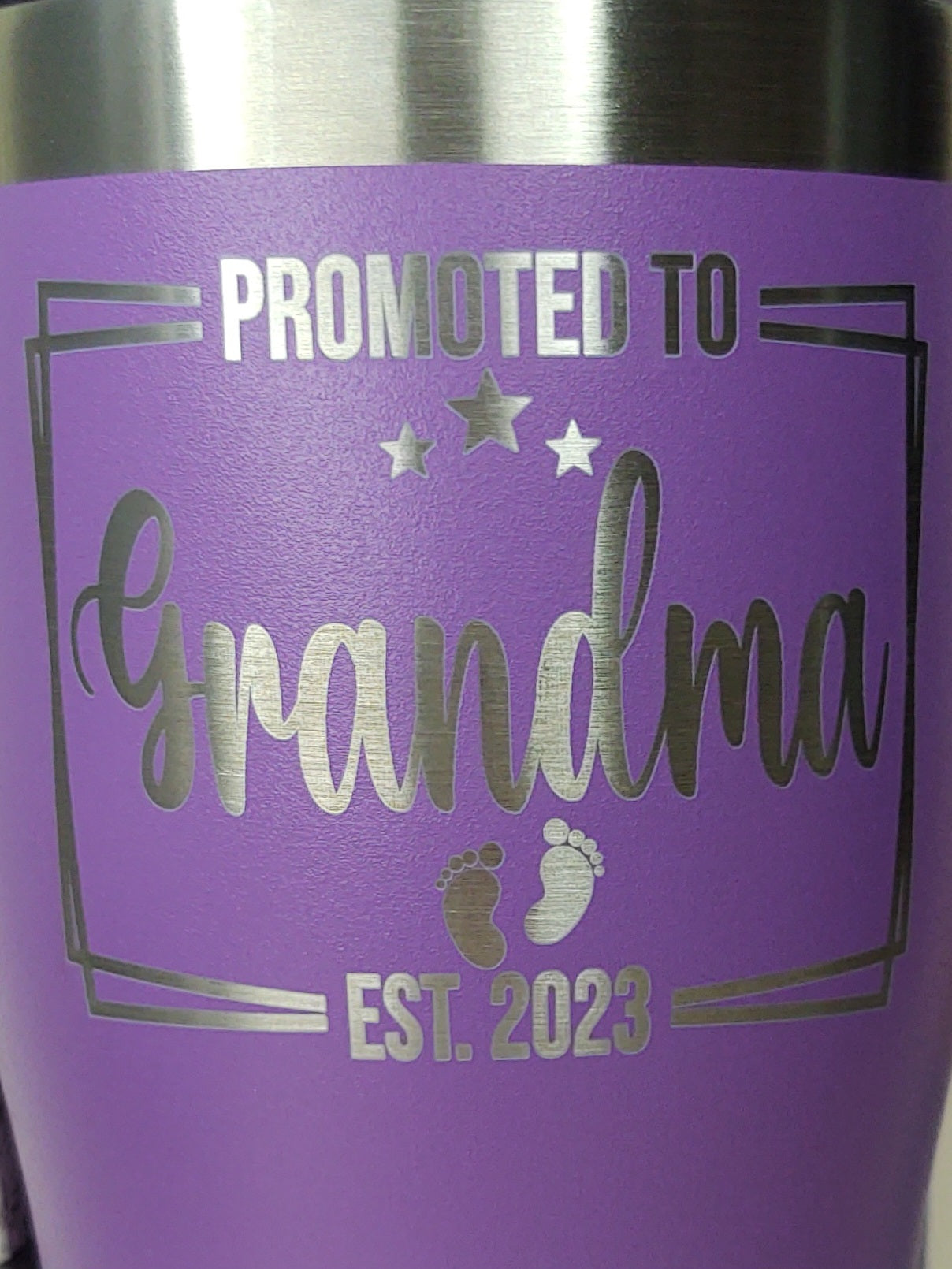 Promoted to Grandma Tumbler