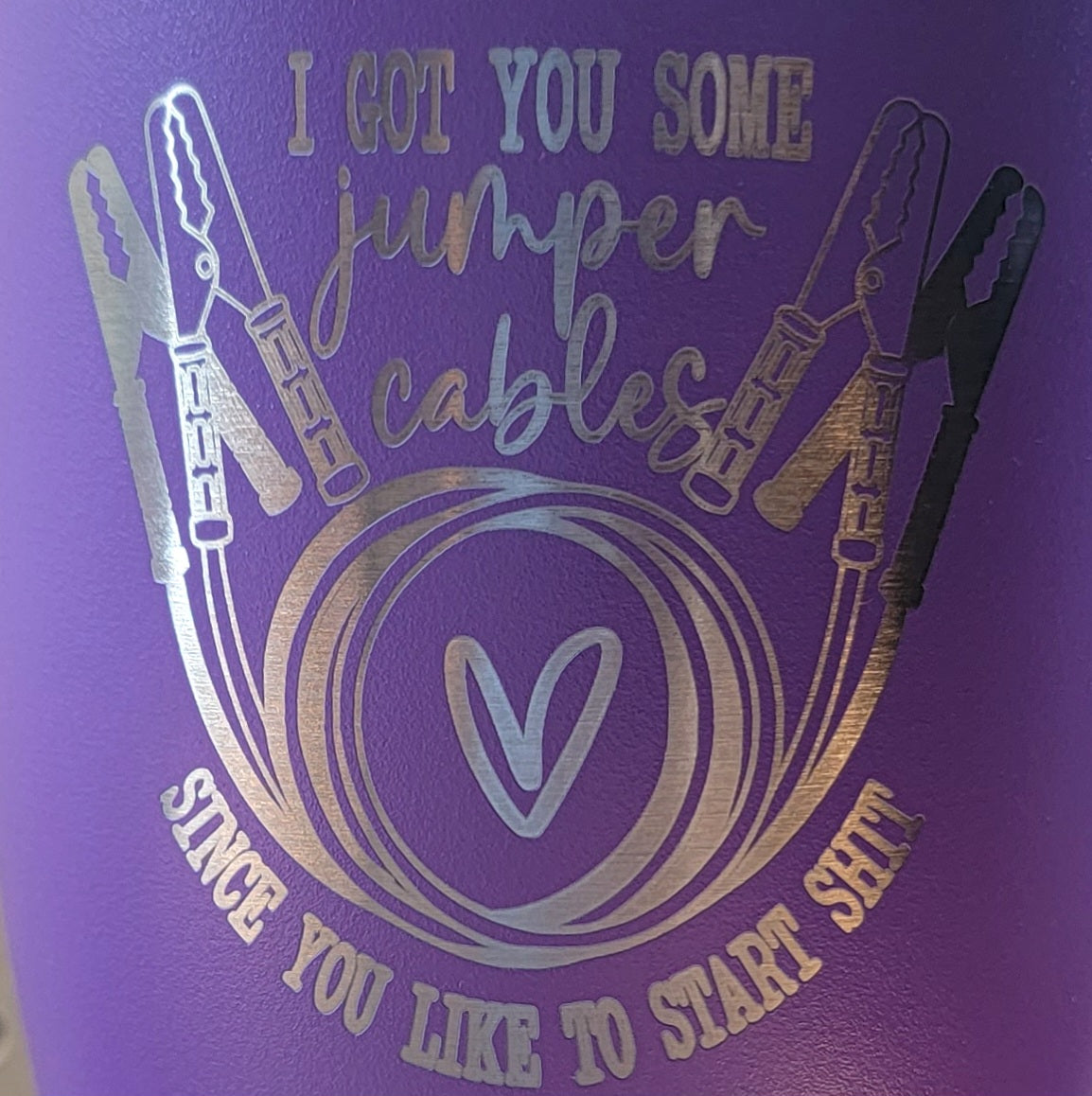 Jumper Cables Tumbler