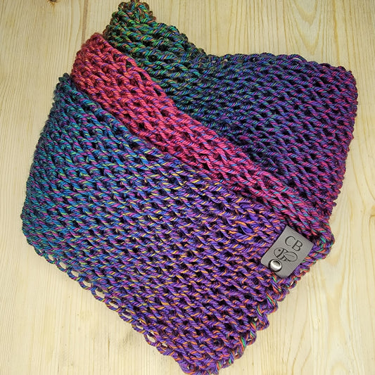 Drop Stitch Infinity Scarf