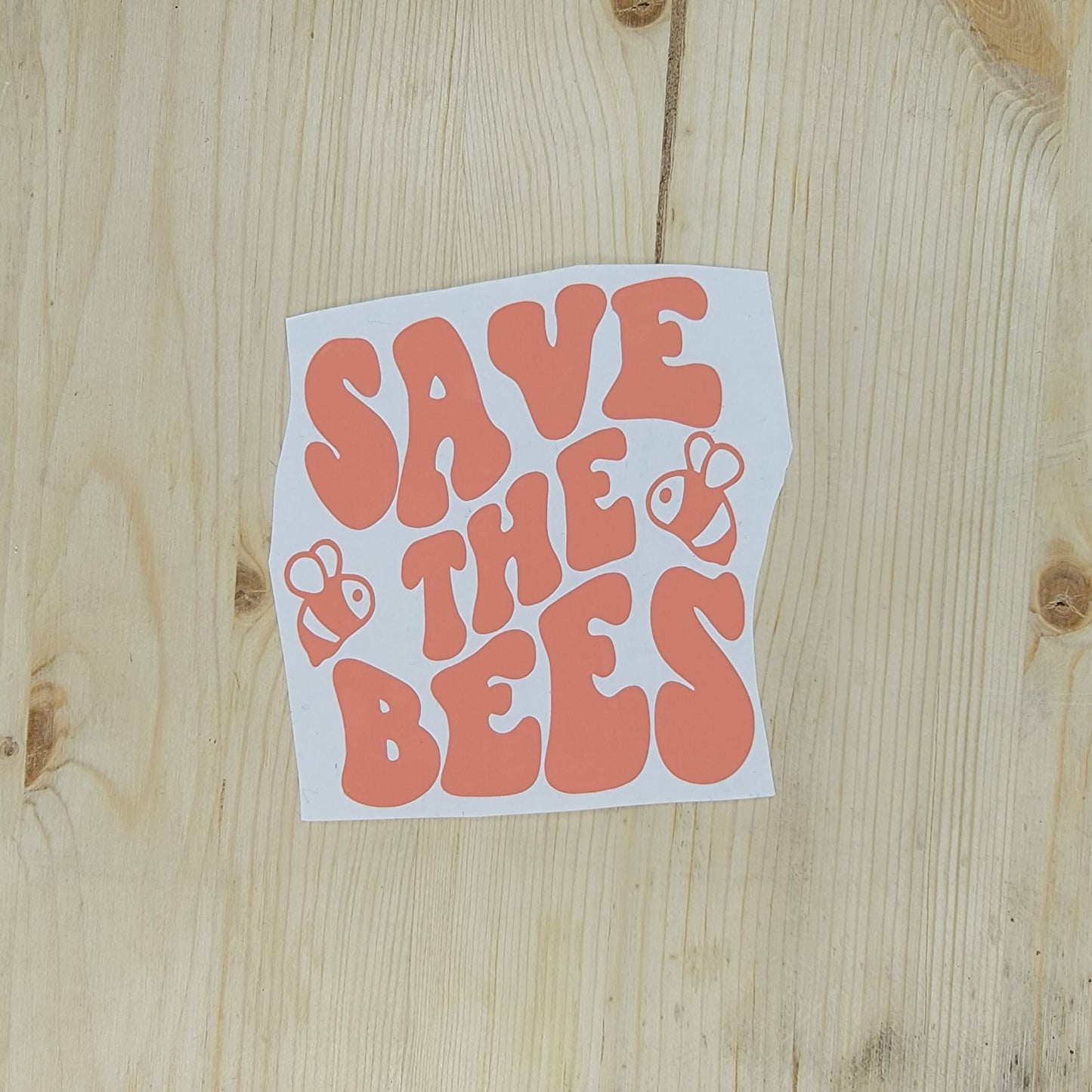 Save The Bees Vinyl Decal