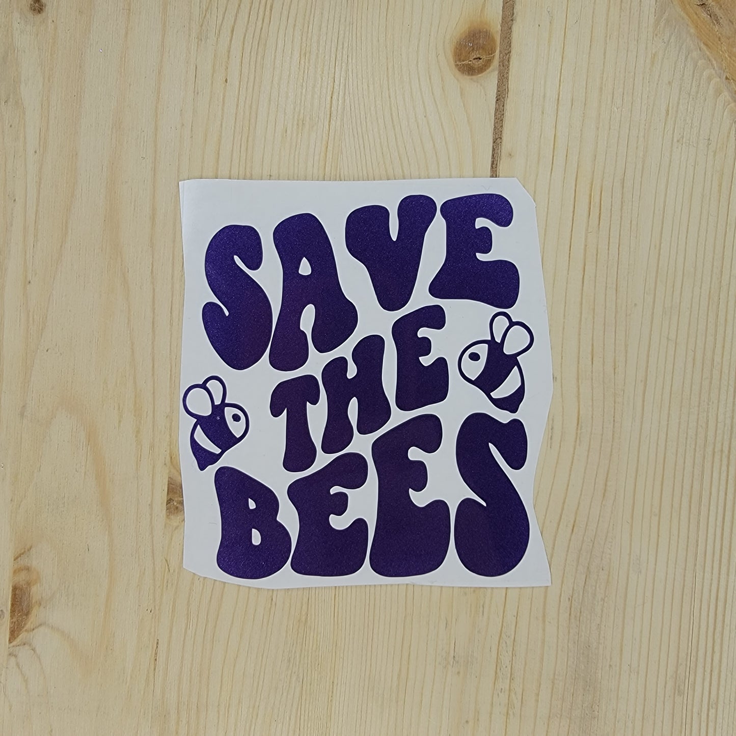 Save The Bees Vinyl Decal