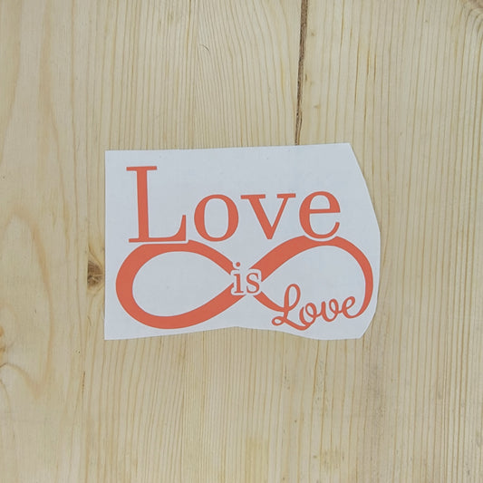 Love is Love Vinyl Decal