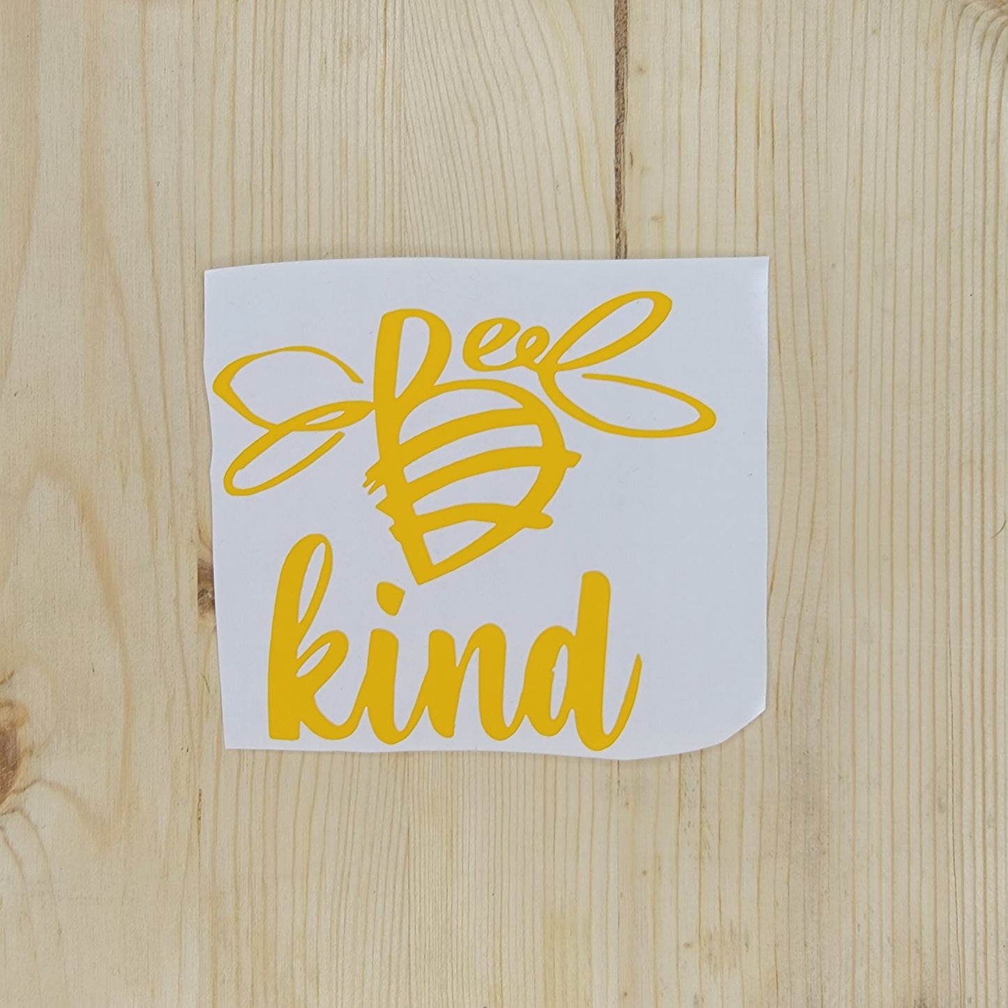 Bee Kind Vinyl Decal