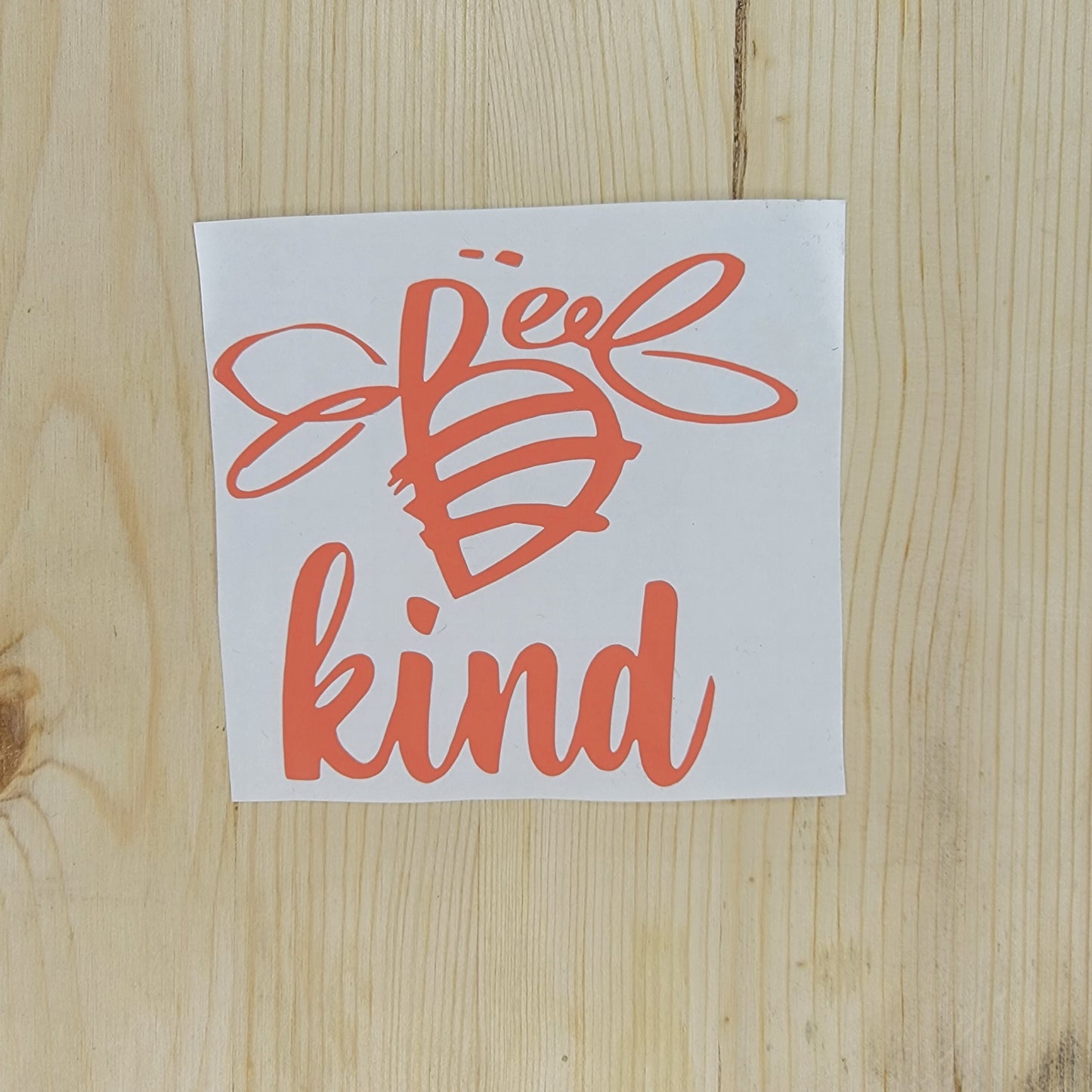 Bee Kind Vinyl Decal