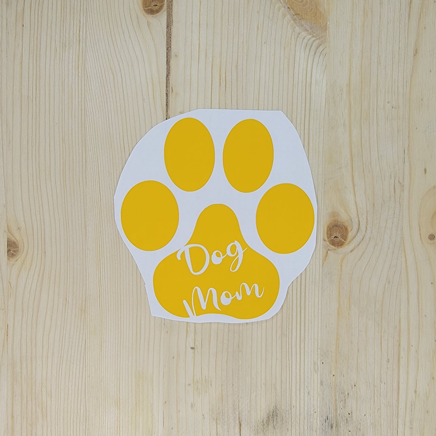 Dog Mom Vinyl Decal