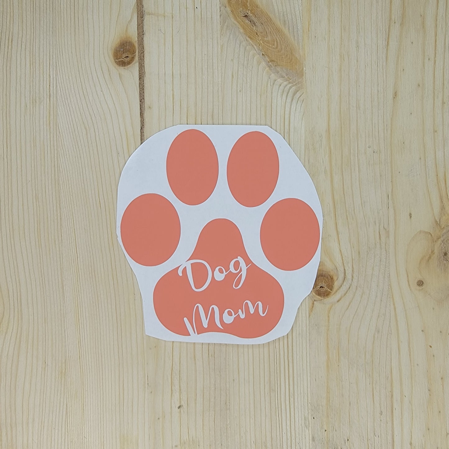 Dog Mom Vinyl Decal