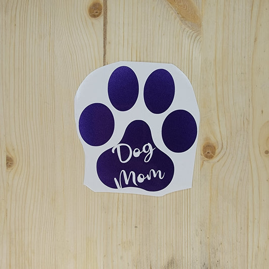 Dog Mom Vinyl Decal