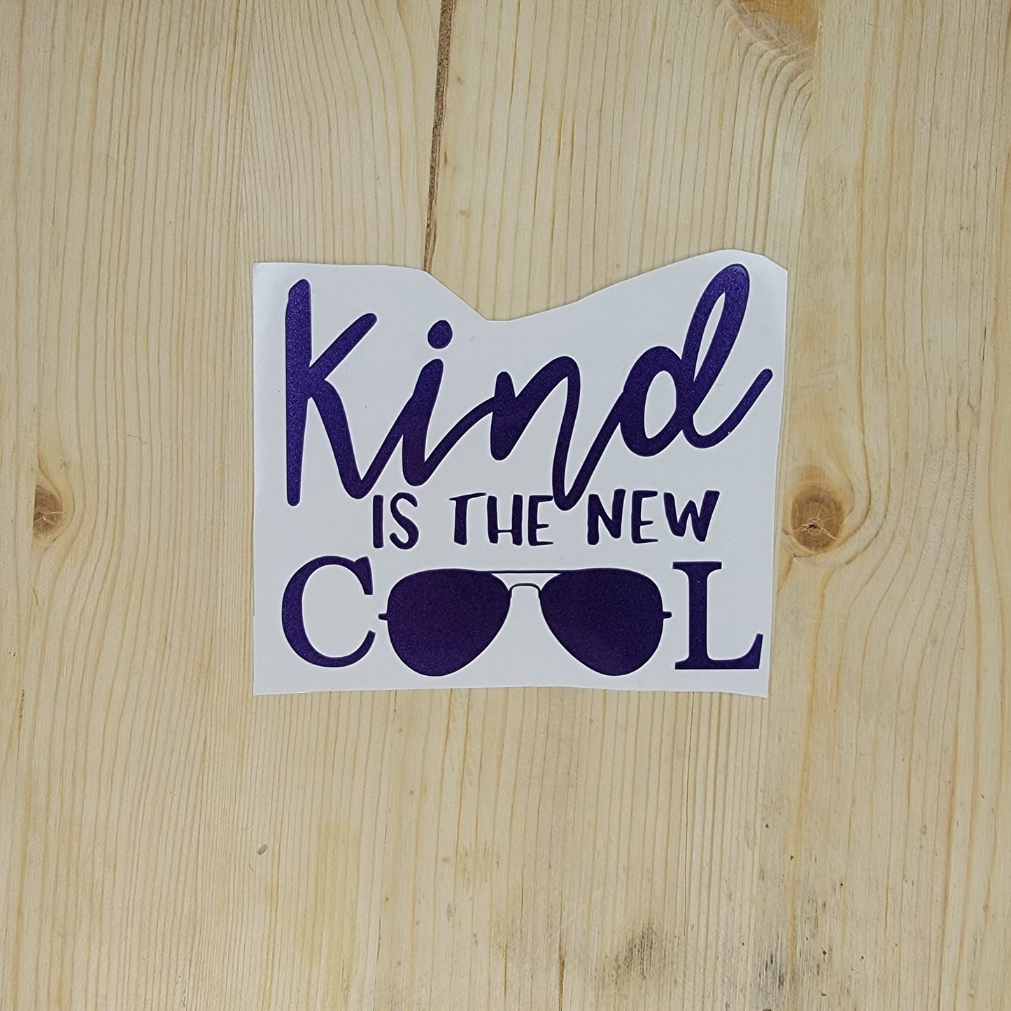 Kind is the New Cool Vinyl Decal