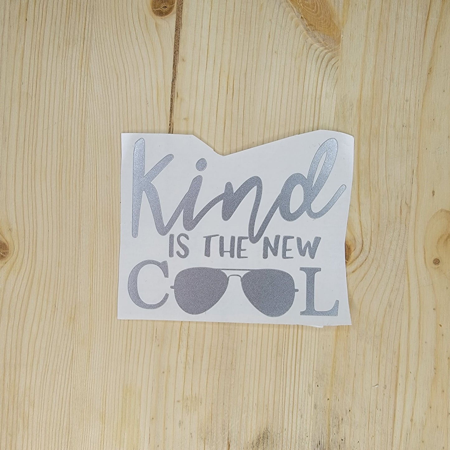 Kind is the New Cool Vinyl Decal