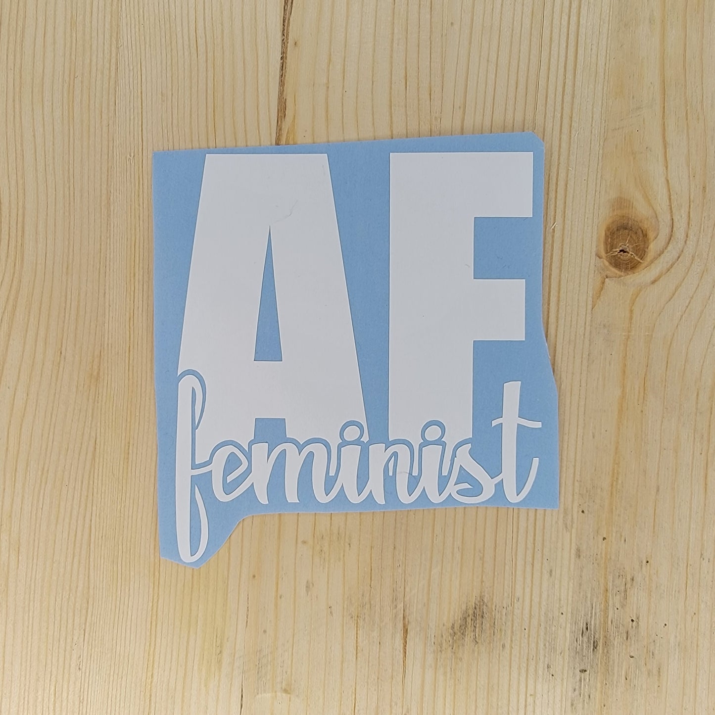 Feminist AF Vinyl Decal