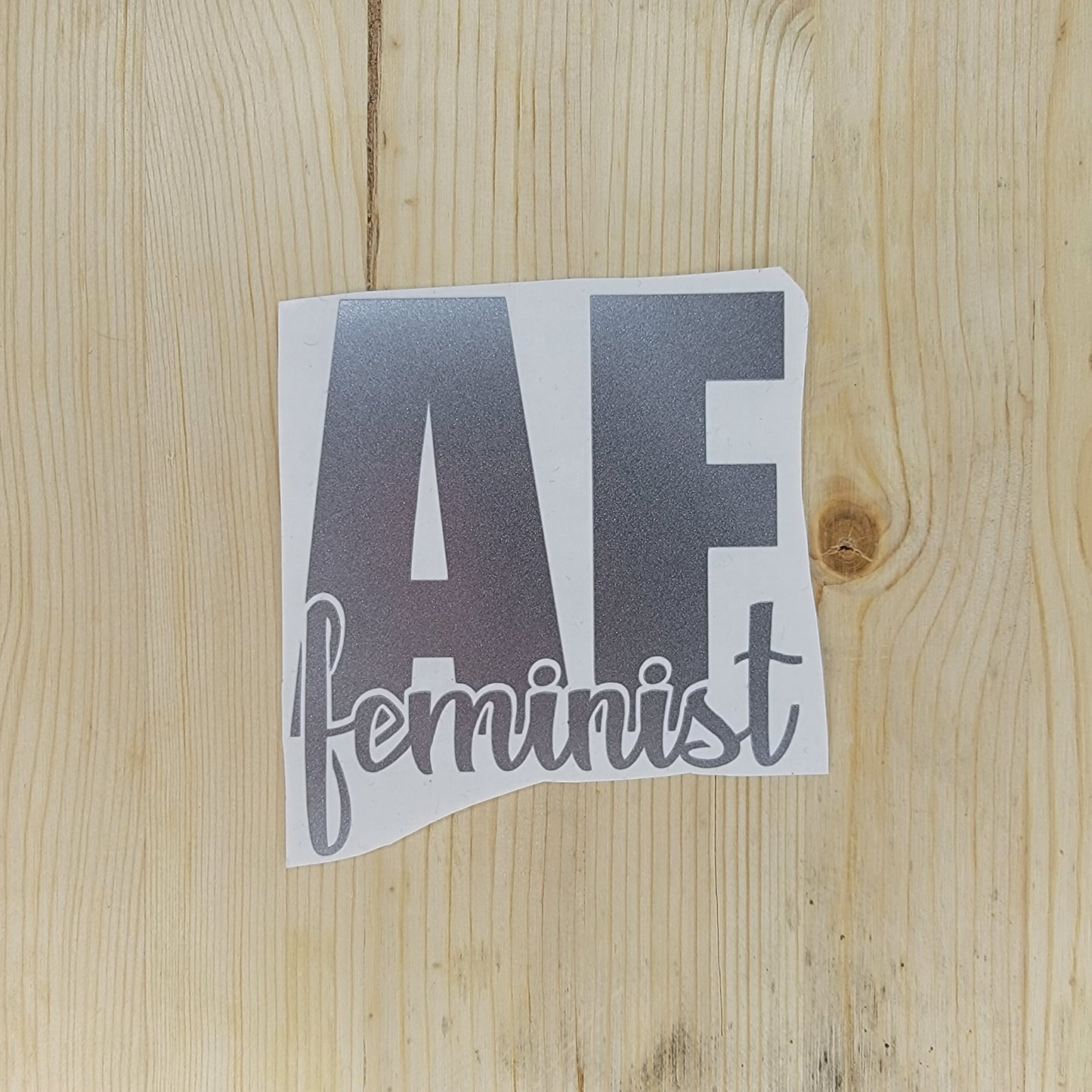 Feminist AF Vinyl Decal