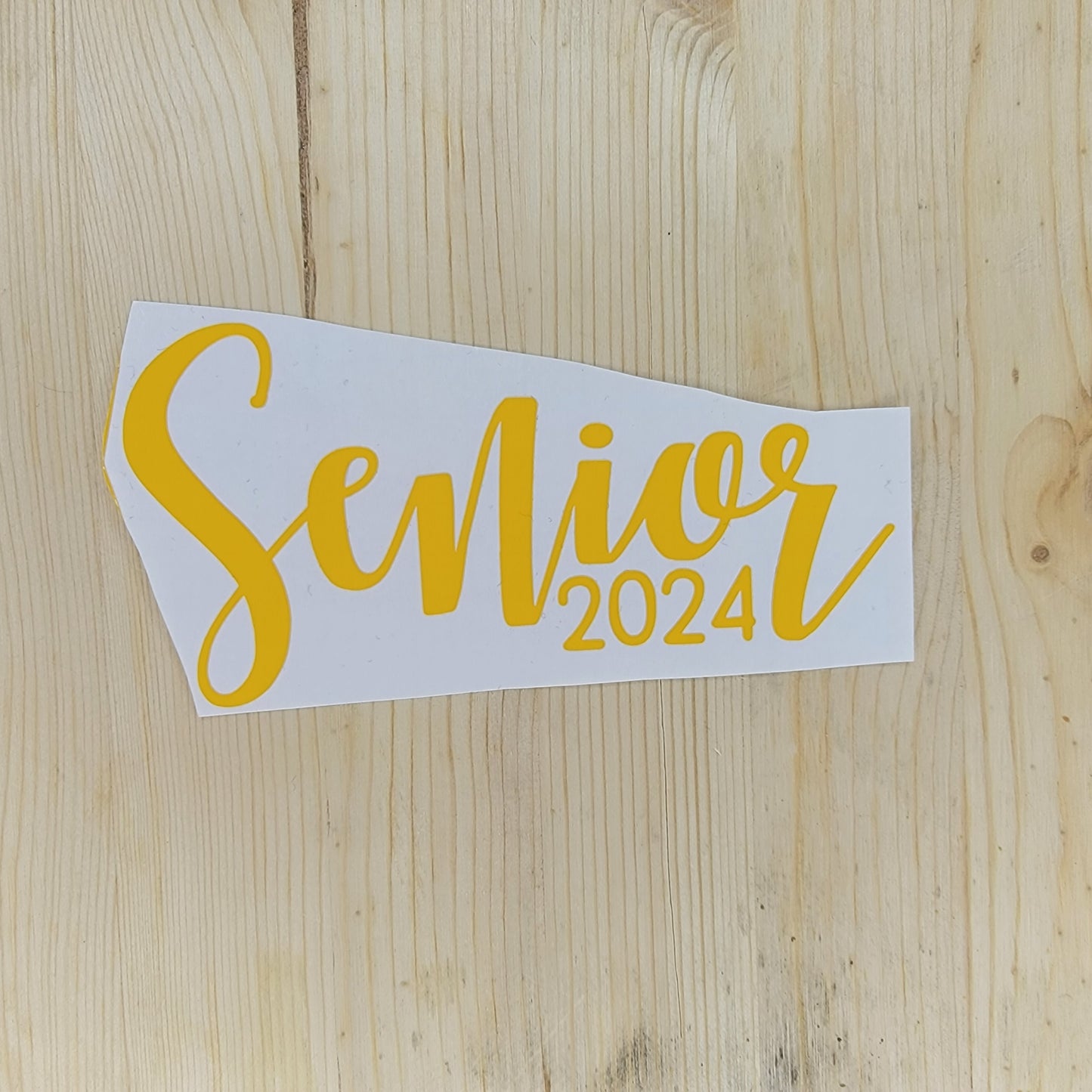 Senior 2024 Vinyl Decal