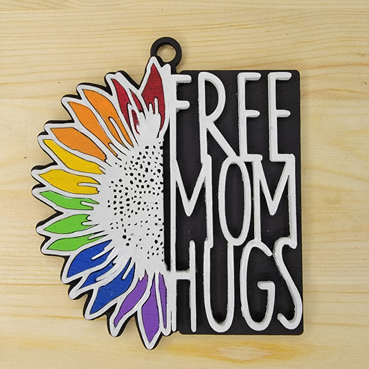 Custom Free Mom Hugs Ornament